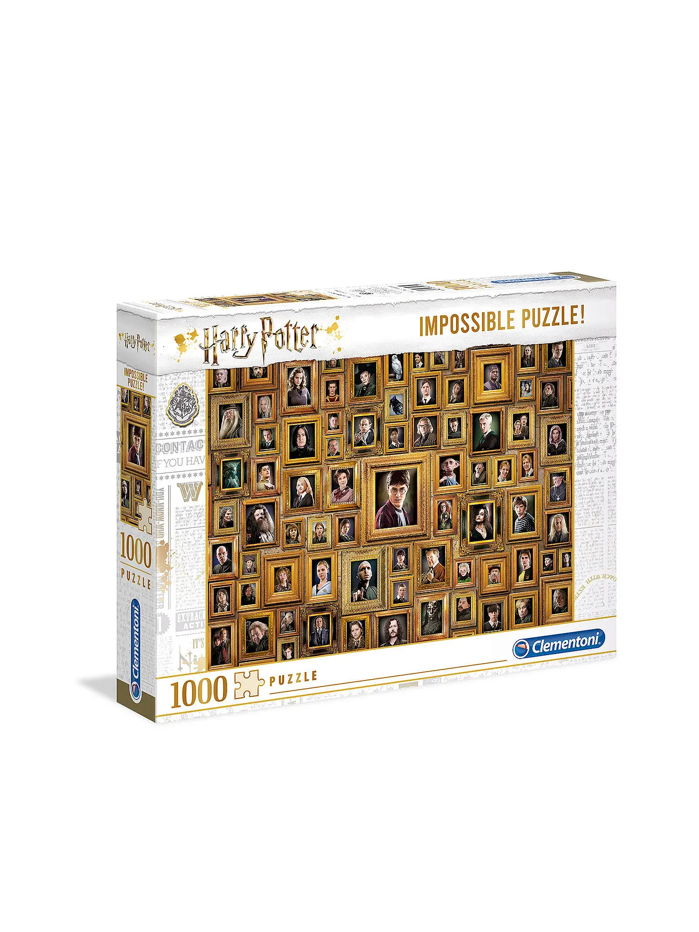 CLEMENTONI | Kinderpuzzle 1000 Teile Impossible Harry Potter | 